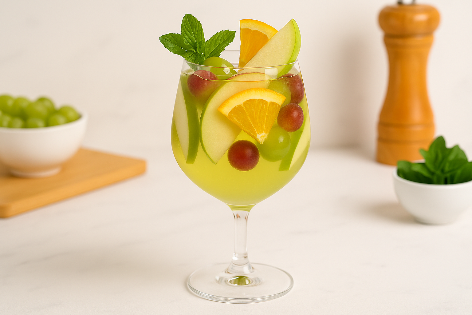 Olive Garden Green Apple Sangria